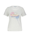 SRB4257-Red Button T-SHIRT/MIDBLUE